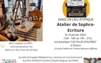 ATELIER DE SOPHRO-ECRITURE