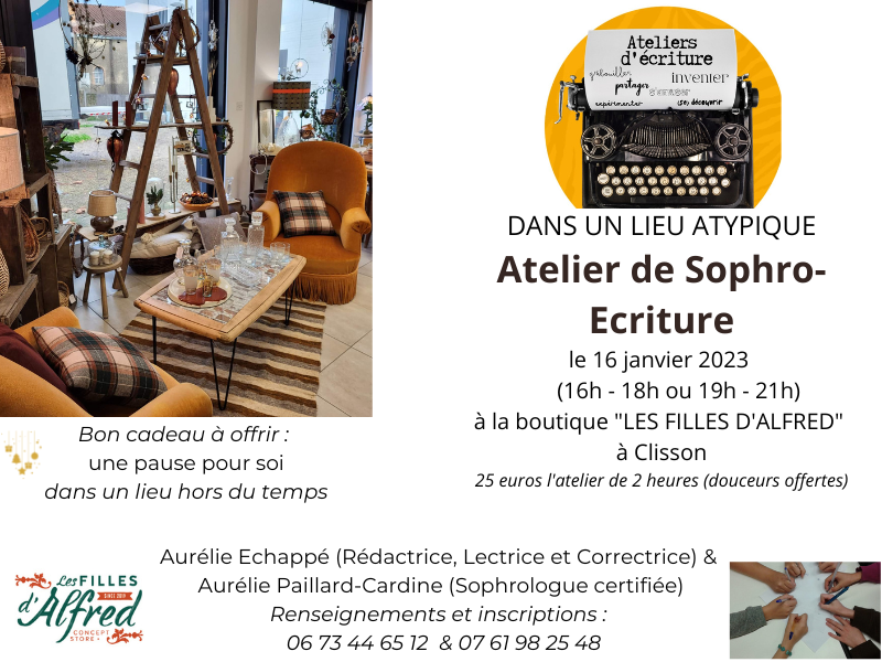 ATELIER DE SOPHRO-ECRITURE